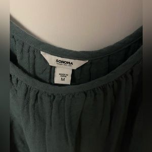 Teal Sonoma blouse size medium